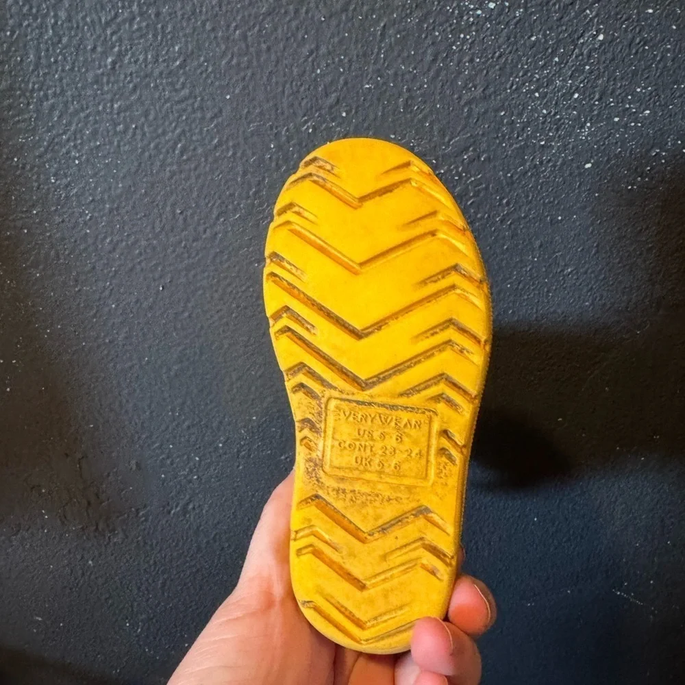 Kids Totes Yellow Waterproof Rain & Snow Boots